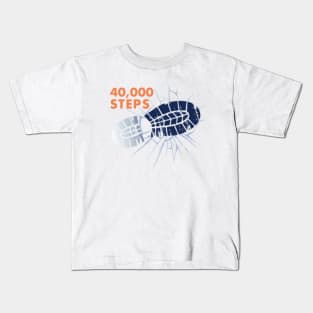 40,000 Steps Logo Kids T-Shirt